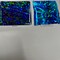 1 Yard Vinyl Broken Glass Hologram Fabric Color Card For Costumes And Dancewear
